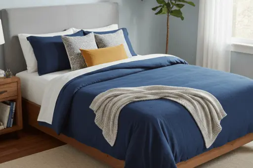 Full Size Bed dimensions chart in inches and cm